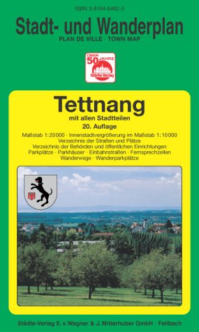 Tettnang. 1:20000 (Innenstadtvergrösserung 1:10000). Ausgabe 2004 Maps & Plans