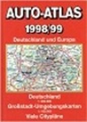 Auto-Atlas 1998/99 Deutschland und Europa. Deutschland 1:400.000; GroÃŸstadt-Umgebungskarten 100.000, viele Citypläne Books