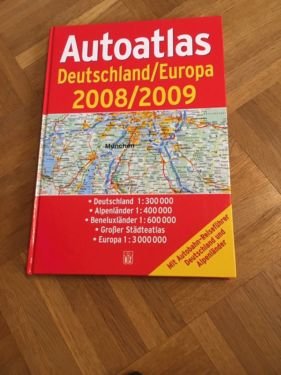 Autoatlas Deutschland Europa 2008 2009 Naumann und Göbel Books