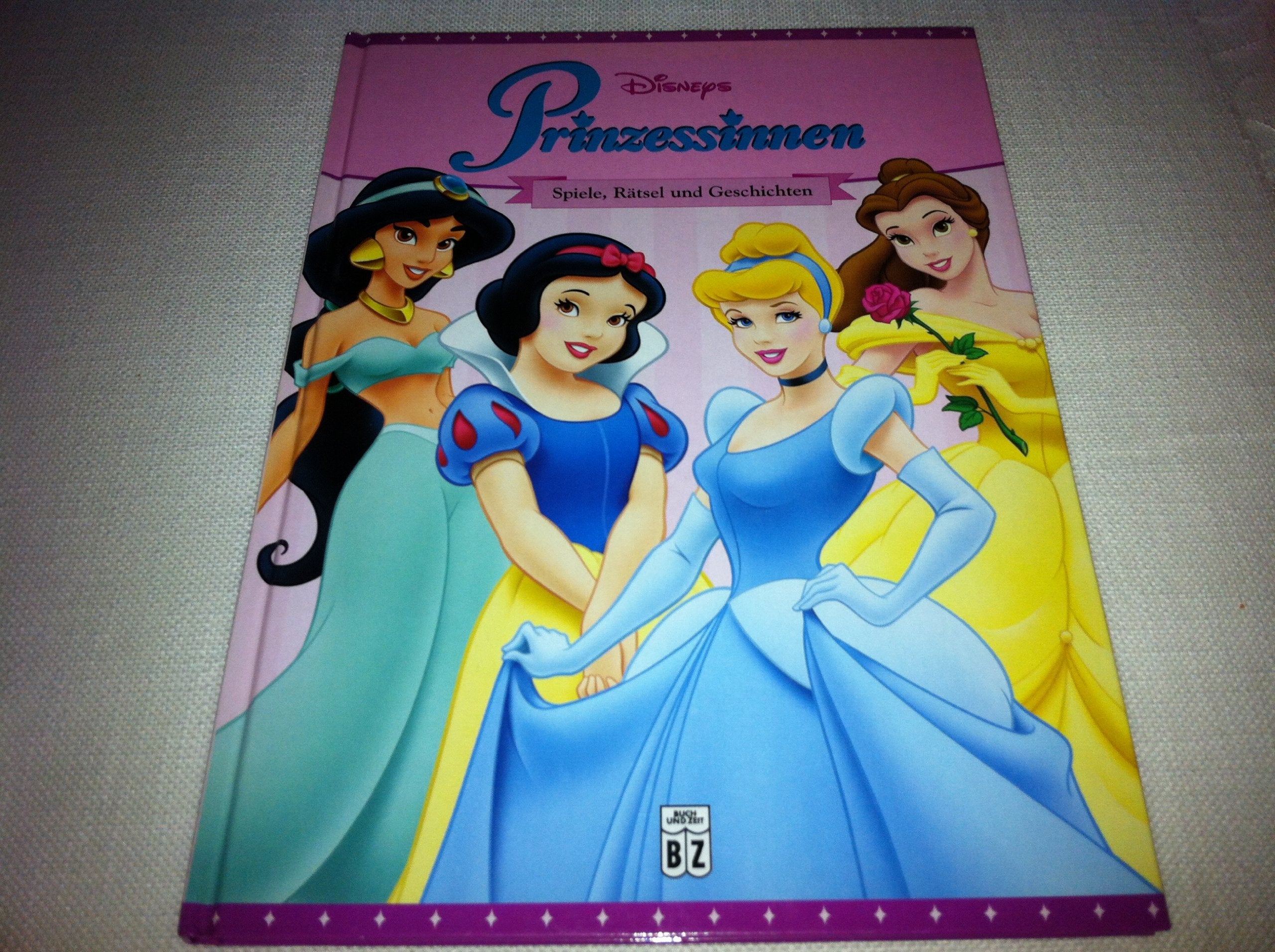 Disneys Prinzessinnen Spiele, Rätsel und Geschichten Books