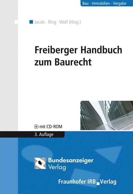 Product Image: Freiberger Handbuch zum Baurecht: Mit CD-ROM
