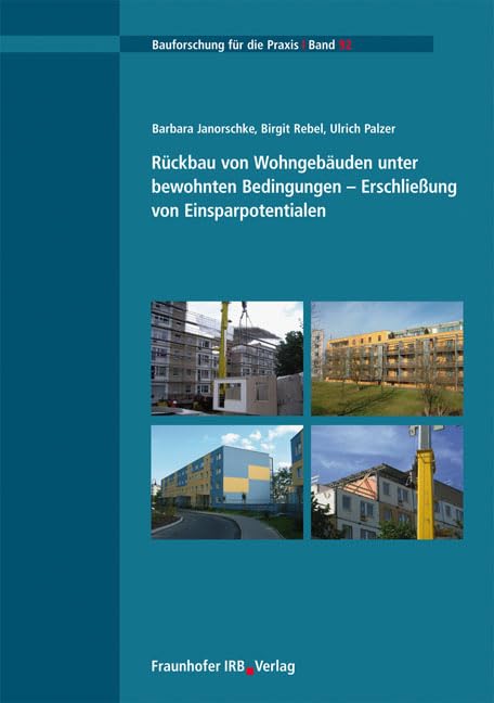 Rückbau von Wohngebäuden unter bewohnten Bedingungen - Erschließung von Einsparpotentialen (Bauforschung für die Praxis) Business & Technology