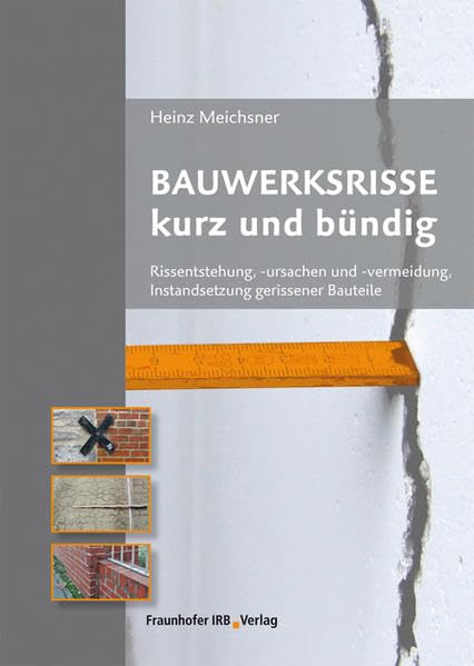 Bauwerksrisse kurz und bündig.: Rissentstehung, -ursachen und -vermeidung, Instandsetzung gerissener Bauteile. Business & Technology