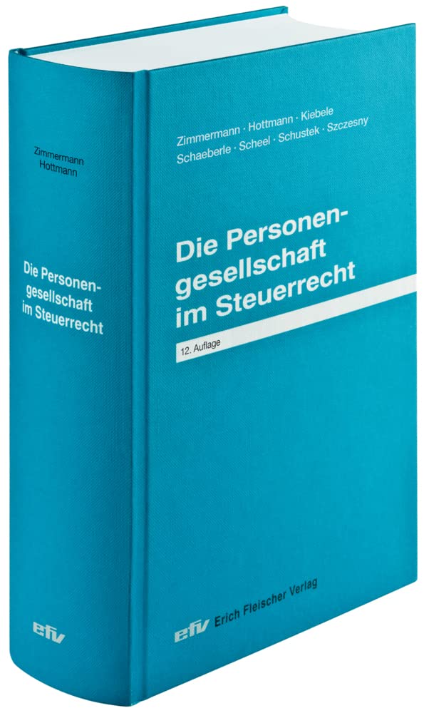 Die Personengesellschaft im Steuerrecht Law