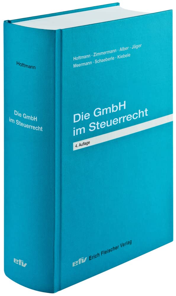 Die GmbH im Steuerrecht Law Books