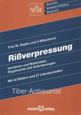 Rissverpressung: Verfahren und Materialien, Regelwerke und Anforderungen (Kontakt & Studium) Professional & Reference Books