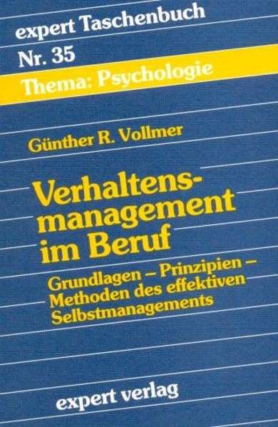 Verhaltensmanagement im Beruf Psychology