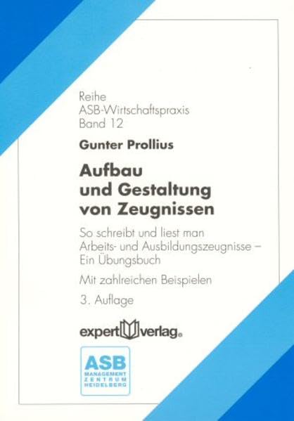 Aufbau und Gestaltung von Zeugnissen Law