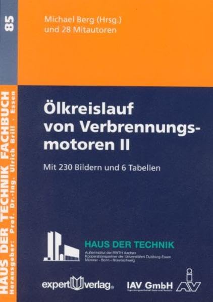 Ölkreislauf im Verbrennungsmotor II book