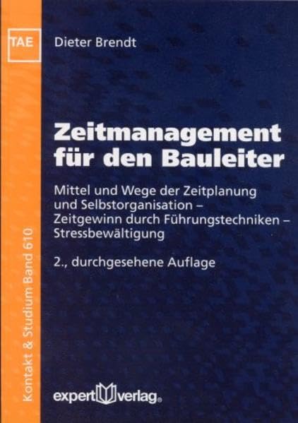 Zeitmanagement für den Bauleiter book