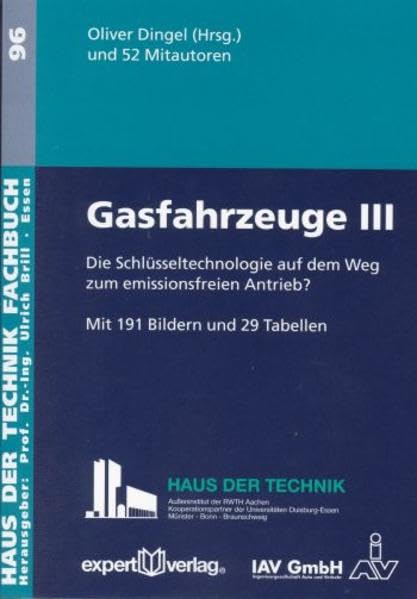 Gasfahrzeuge, III: book