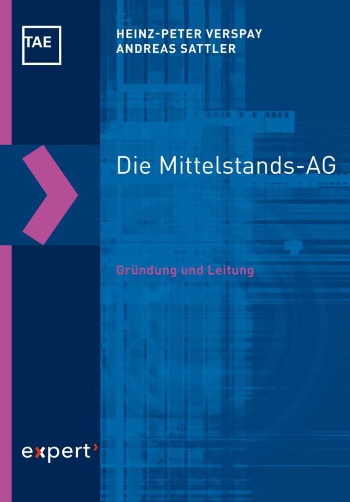 Die Mittelstands-AG: Gründung und Leitung book