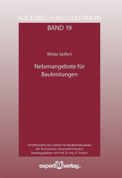 Nebenangebote für Bauleistungen Business & Technology