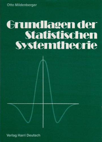 Product Image: Grundlagen der Statistischen Systemtheorie