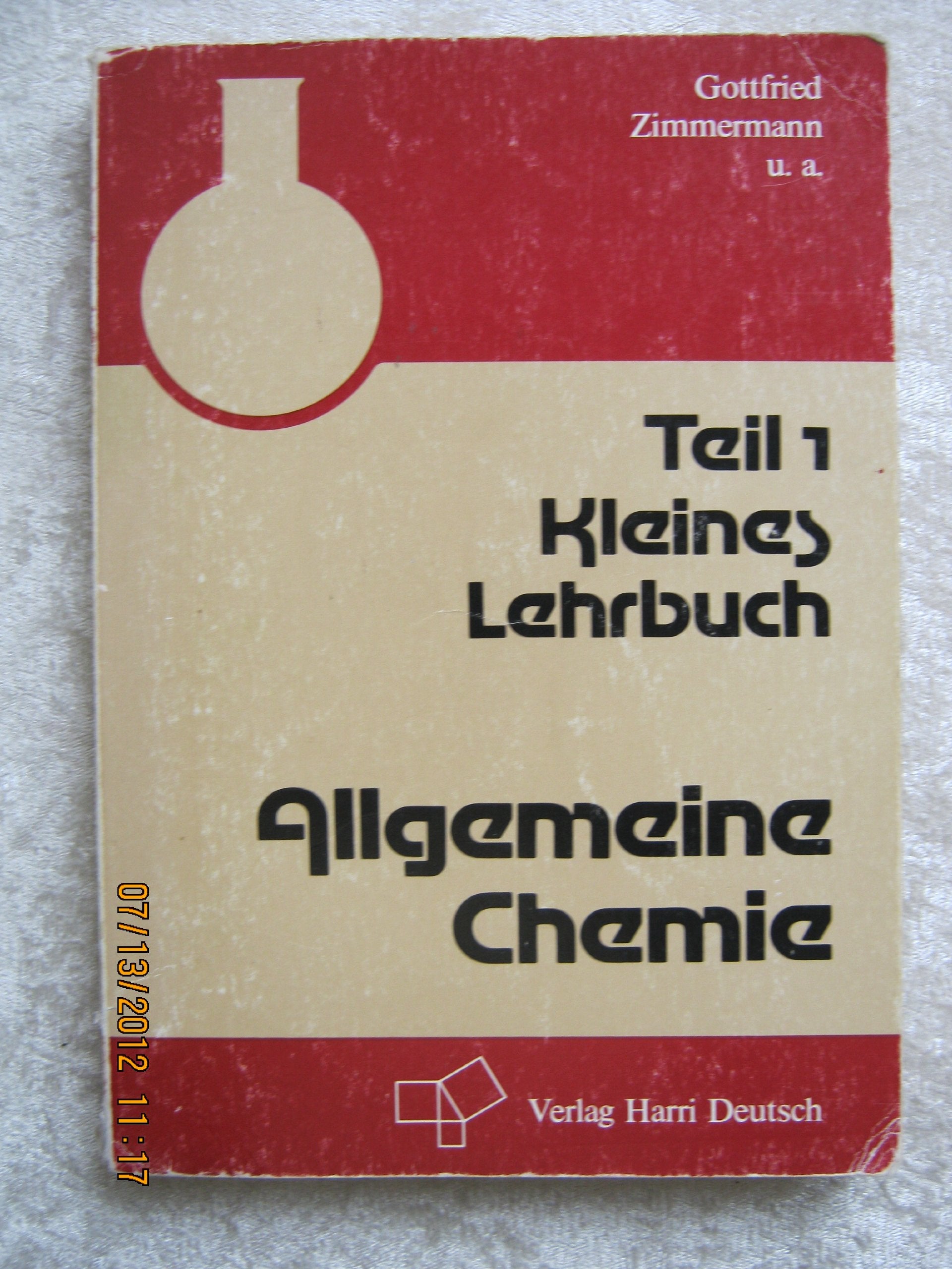 Allgemeine Chemie, 2 Tle., Tl.1, Kleines Lehrbuch Study Guides