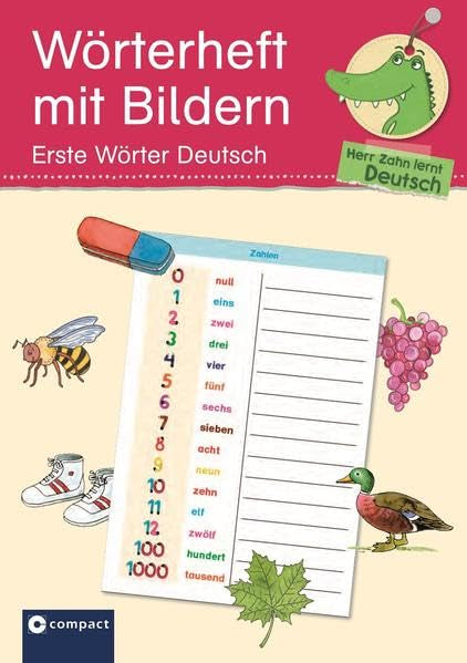 Wörterheft mit Bildern - Erste Wörter Deutsch Foreign Languages ​​& Dictionaries