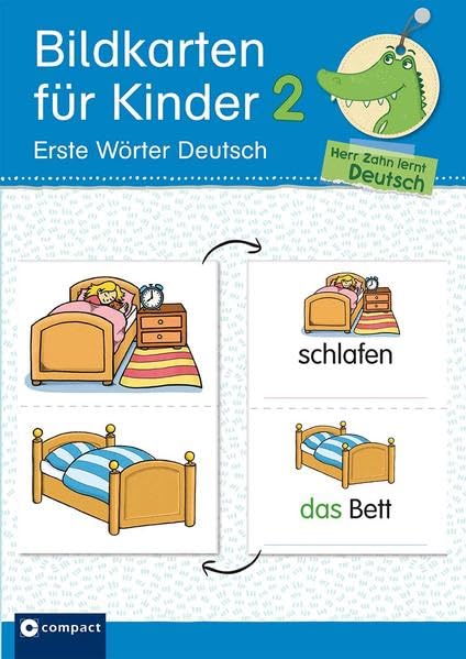 Bildkarten für Kinder 2 - Erste Wörter Deutsch Learning & Reference