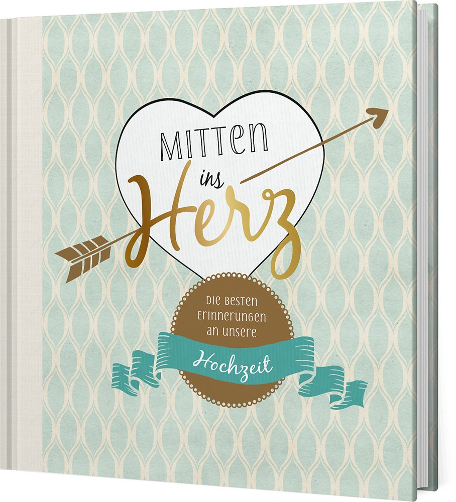 Mitten ins Herz! (Gästebuch) Living & Furnishing Books
