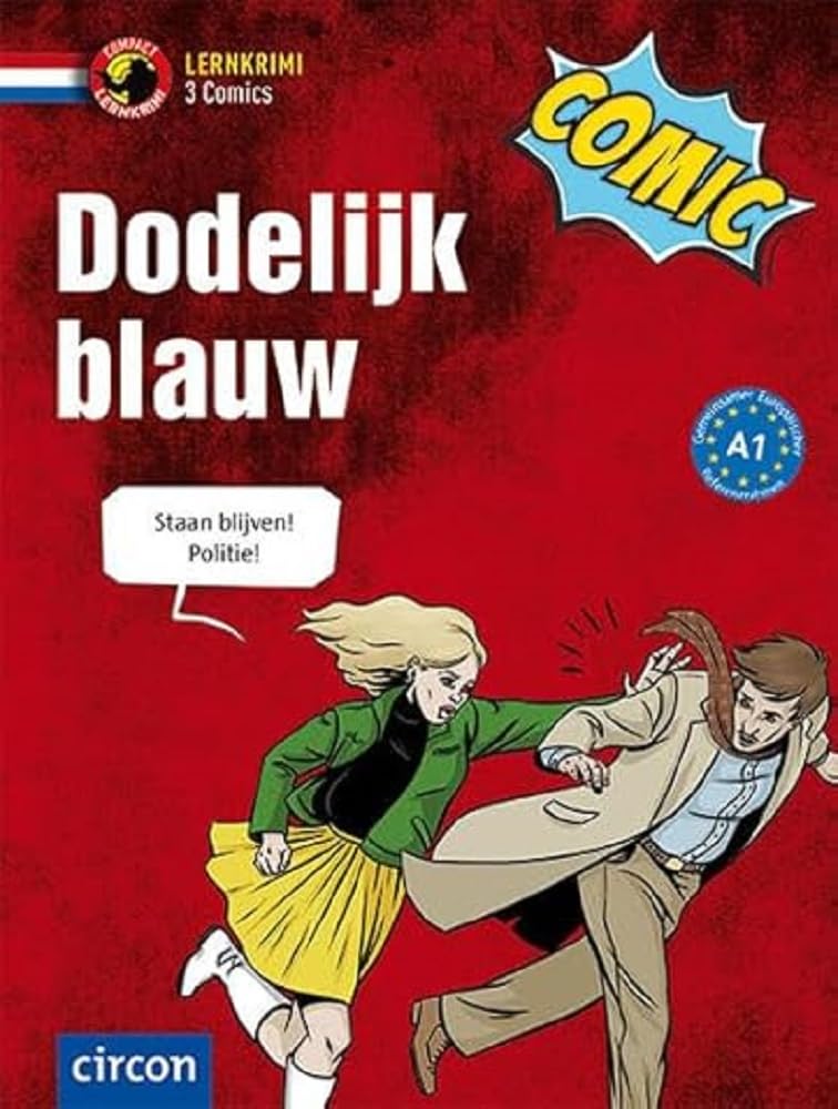 Dodelijk blauw: Niederländisch A1 (Compact Lernkrimi Comics) Foreign Languages ​​& Dictionaries