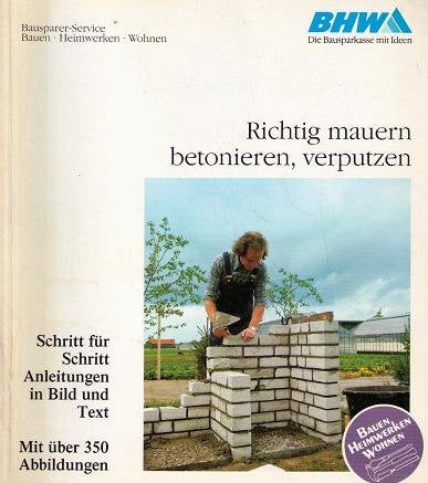 Richtig mauern, betonieren, verputzen Books