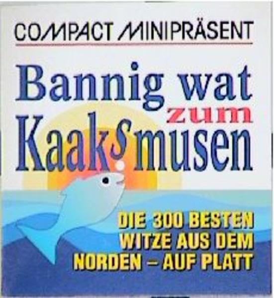 Compact Minipräsent. Bannig wat zum Kaaksmusen Humour & Satire