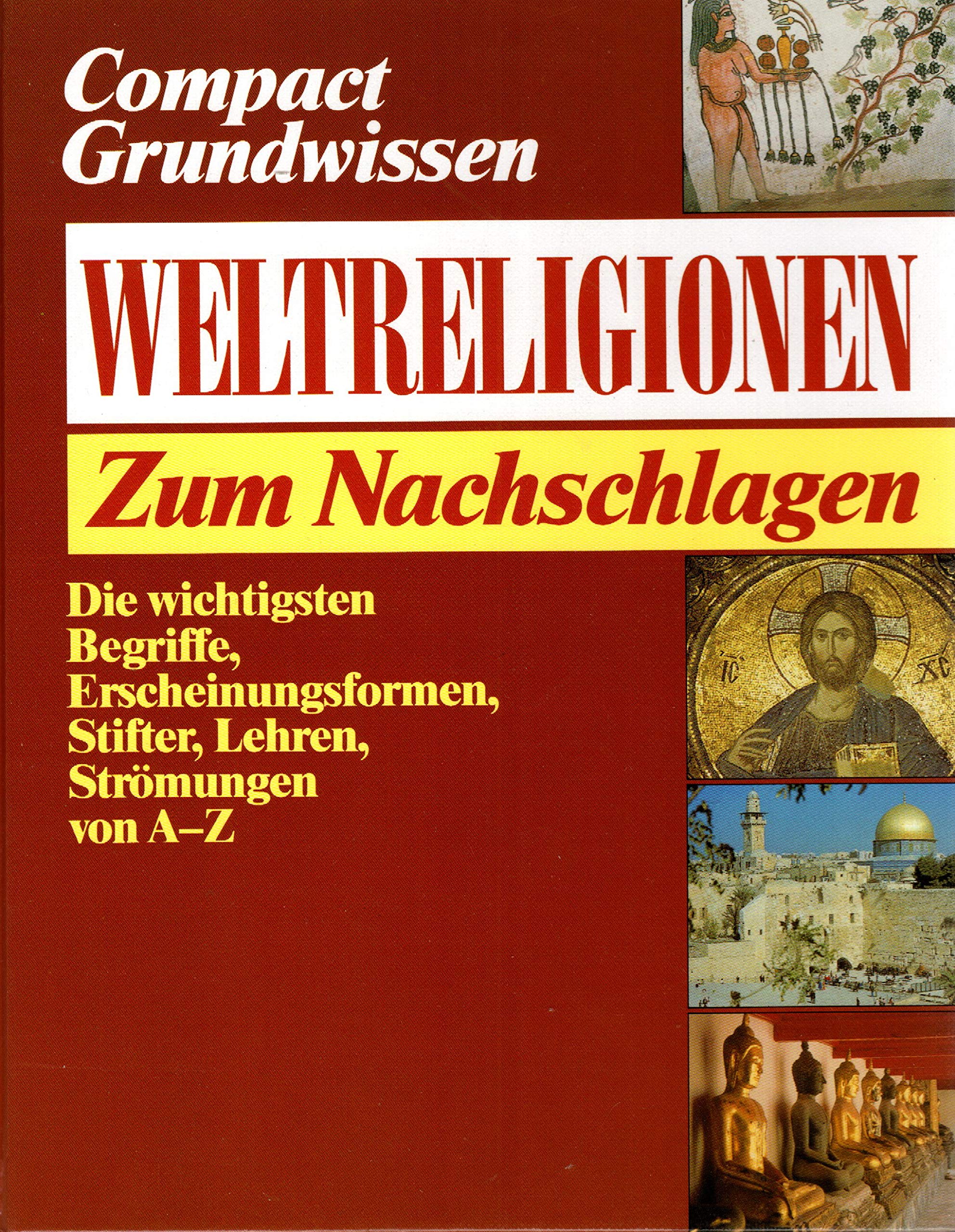 Weltreligionen zum Nachschlagen: Die wichtigsten Begriffe, Erscheinungsformen, Gründer, Lehren, Strömungen von A - Z (Compact Grundwissen) Books