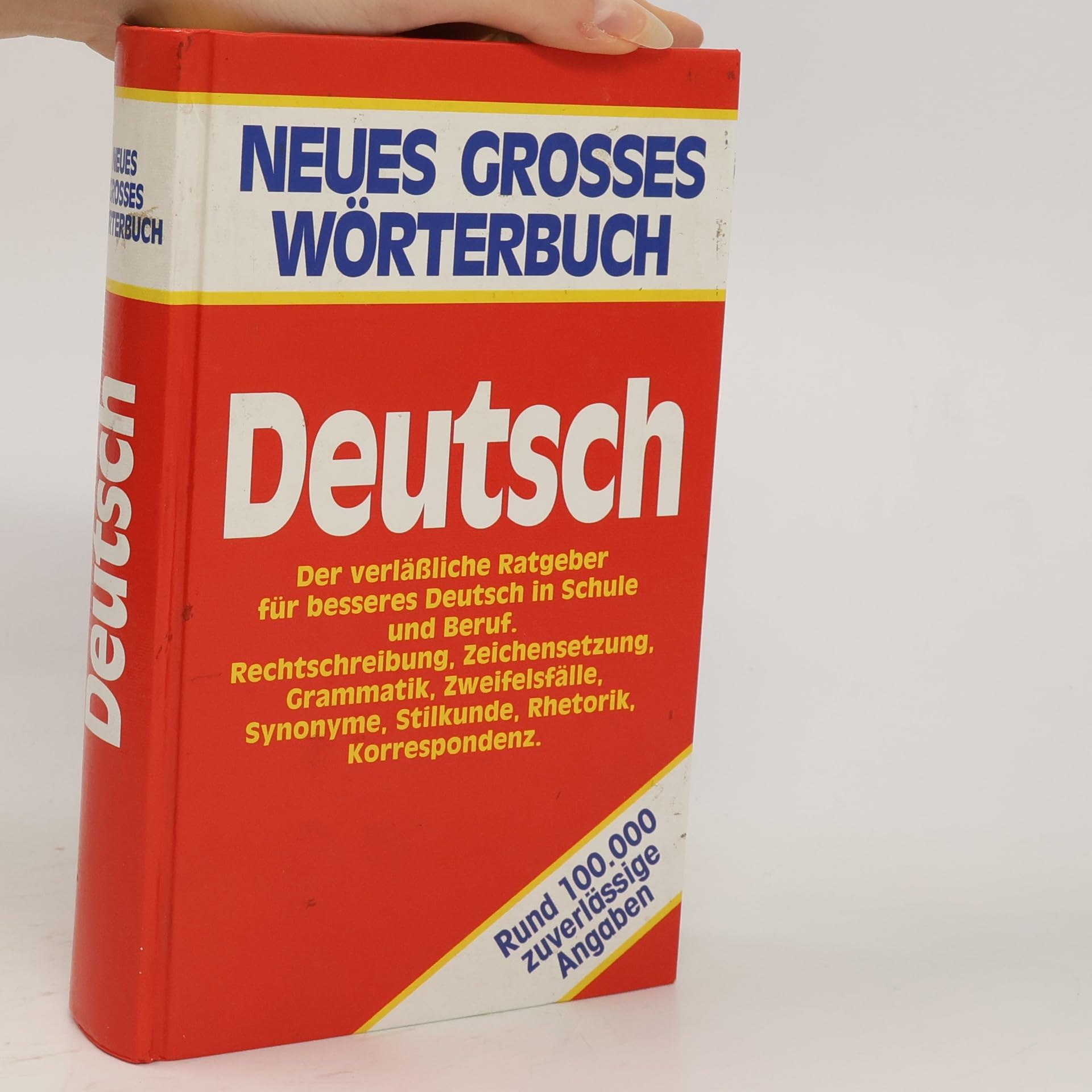 Neues Grosses Wörterbuch - Deutsch Learning & Reference