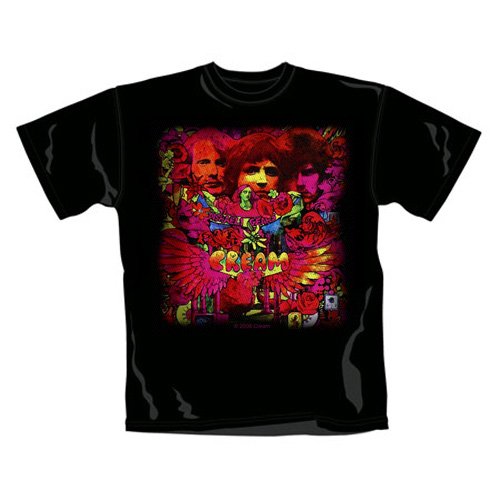 Cream - T-Shirt Disraeli Gears (in L) Books