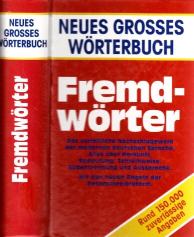 Neues grosses Wörterbuch - Fremdwörter Books