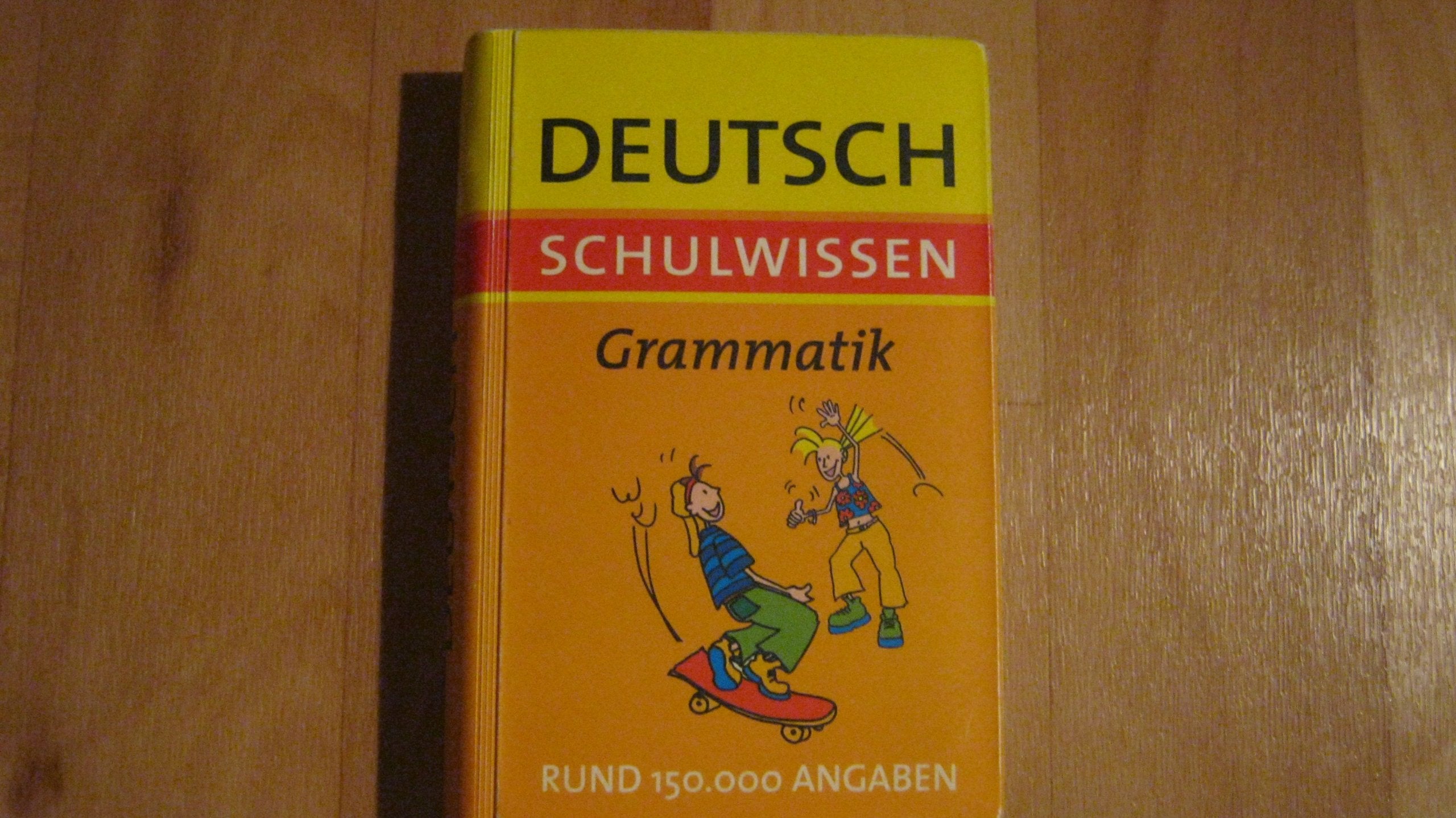 Deutsch Schulwissen Grammatik - Rund 150,000 Angaben von,,, Book Books