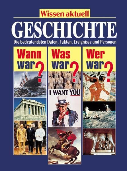 Geschichte: Die bedeutendsten Daten, Fakten, Ereignisse und Personen (Wissen aktuell / Wann war? Was war? Wer war?) Politics & History