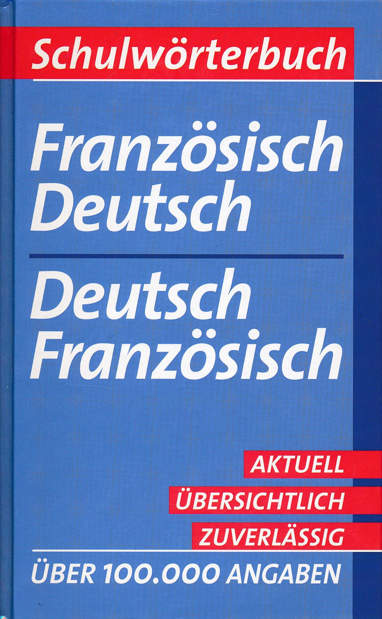 Schulwörterbuch Französisch-Deutsch, Deutsch-Französisch Books