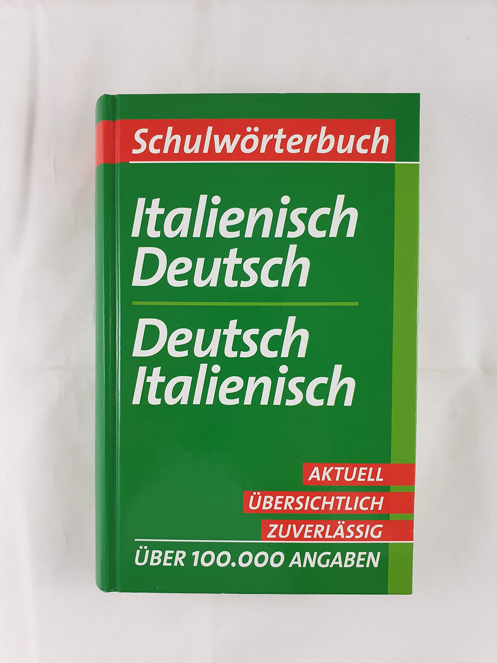 Schulwörterbuch Italienisch Deutsch - Deutsch Italienisch, Über 100.000 Angaben Books