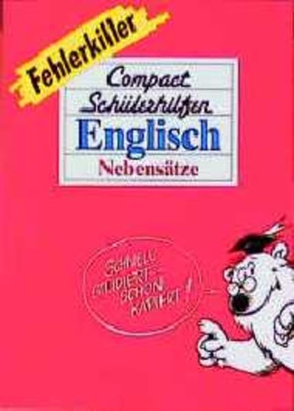 Compact Schülerhilfen, Fehlerkiller, Englisch, Nebensätze Foreign Languages ​​& Dictionaries
