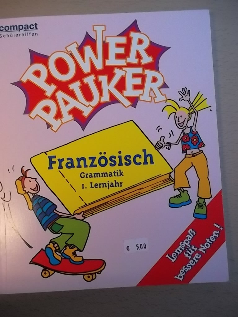 Französisch Grammatik 1. Klasse: Lernspass für bessere Noten (Compact Power Pauker) Books