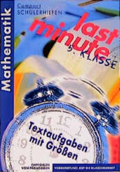 Compact Schülerhilfen, last minute, Textaufgaben mit Größen, 5. Klasse (Last Minute Schülerhilfen) Learning & Reference