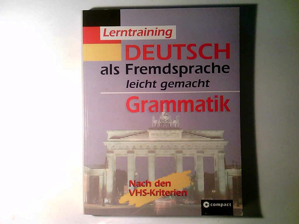 Product Image: Deutsch als Fremdsprache: Grammatik: Lerntraining