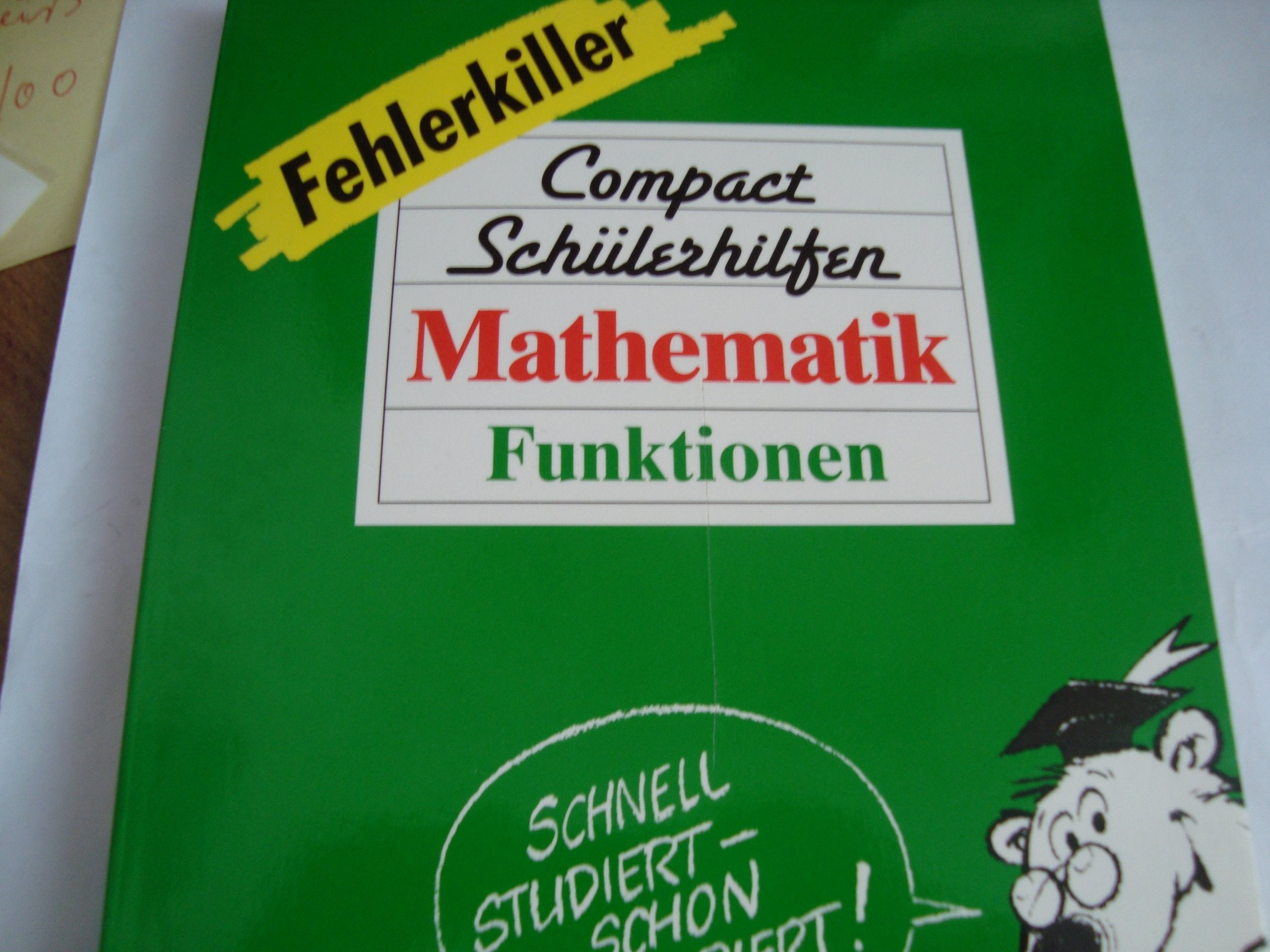Compact Schülerhilfen, Fehlerkiller, Mathematik, Funktionen Books