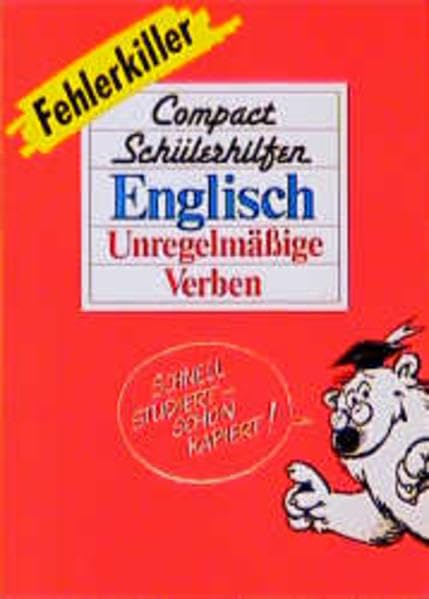 Compact Schülerhilfen, Fehlerkiller, Englisch, Unregelmäßige Verben Foreign Languages ​​& Dictionaries