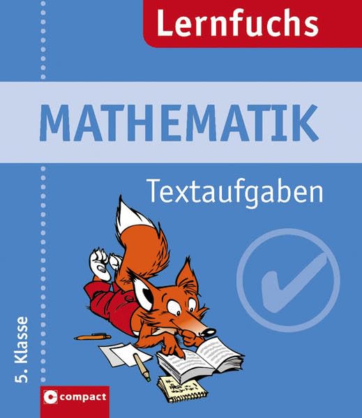 Product Image: Mathematik Textaufgaben: 5. Klasse (Compact Lernfuchs)
