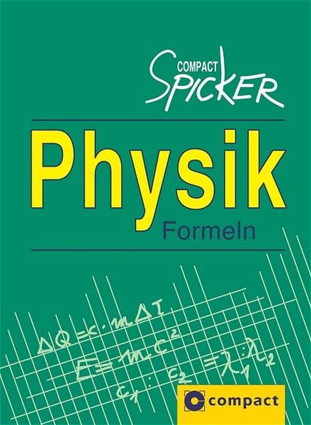 Product Image: Physik Formeln (Compact Spicker)