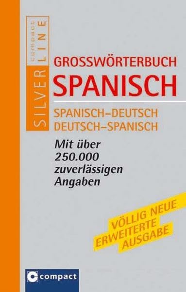 Compact Grosswörterbuch Spanisch Foreign Languages ​​& Dictionaries
