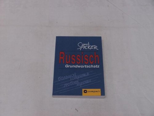 Russisch Grundwortschatz (Compact Spicker) Study Guides