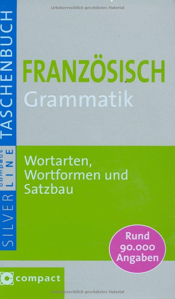 Französisch Grammatik Contemporary literature Books