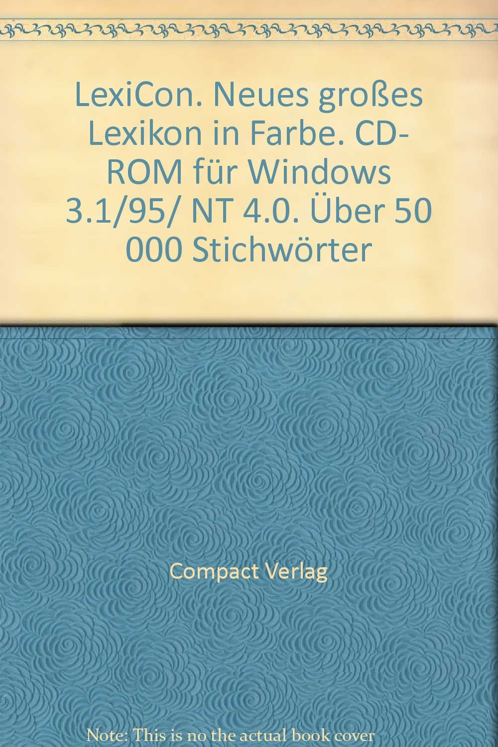 Product Image: LexiCon: Neues grosses Lexikon in Farbe (Compact Software)