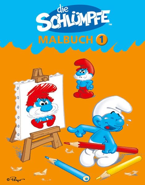 Die Schlümpfe - Malbuch 1: Schlumpfiger Malspaß für Kinder ab 4 Jahren Non-fiction