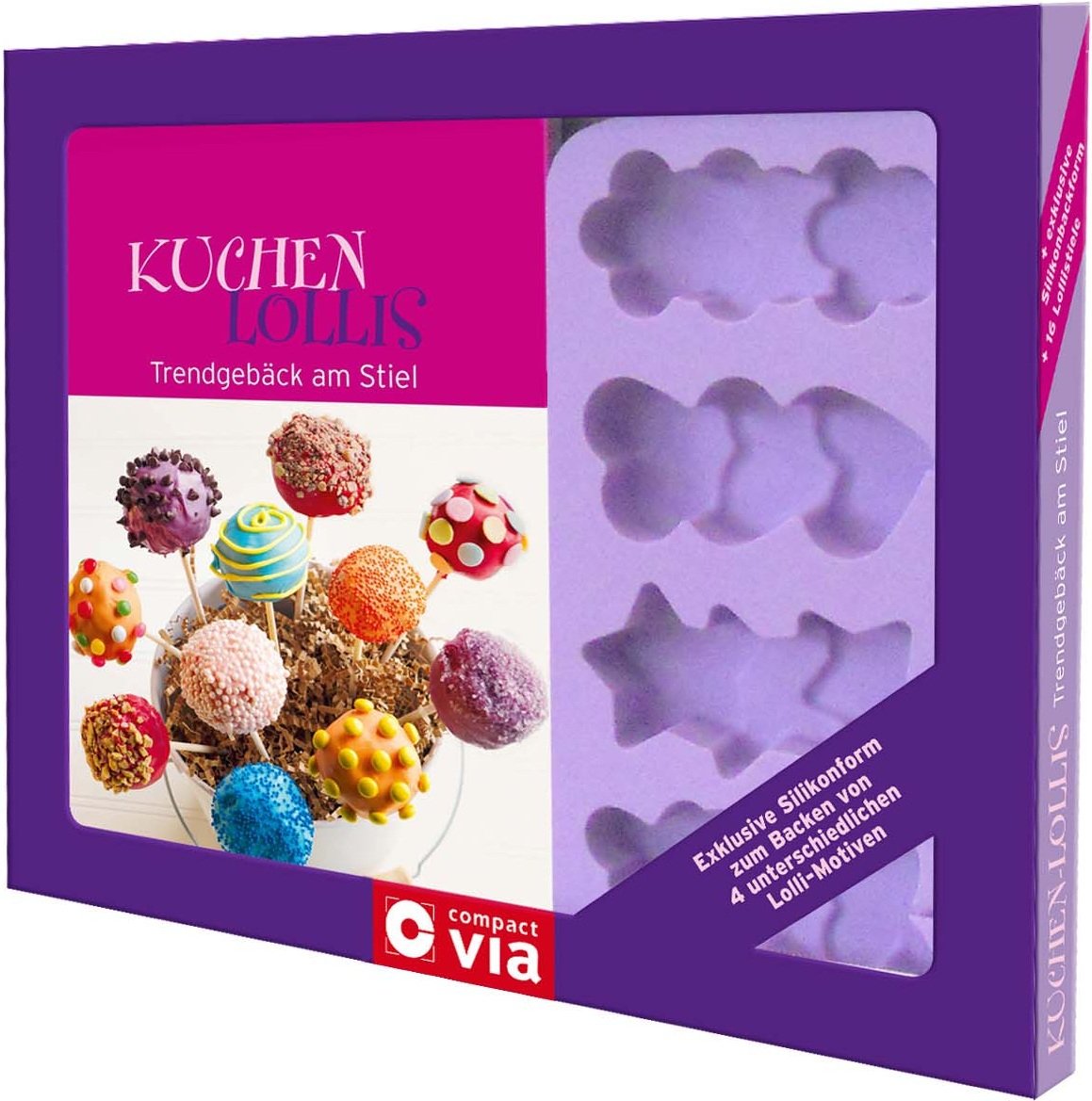 Kuchen-Lollis. Trendgebäck am Stiel Leisure, Home & Garden