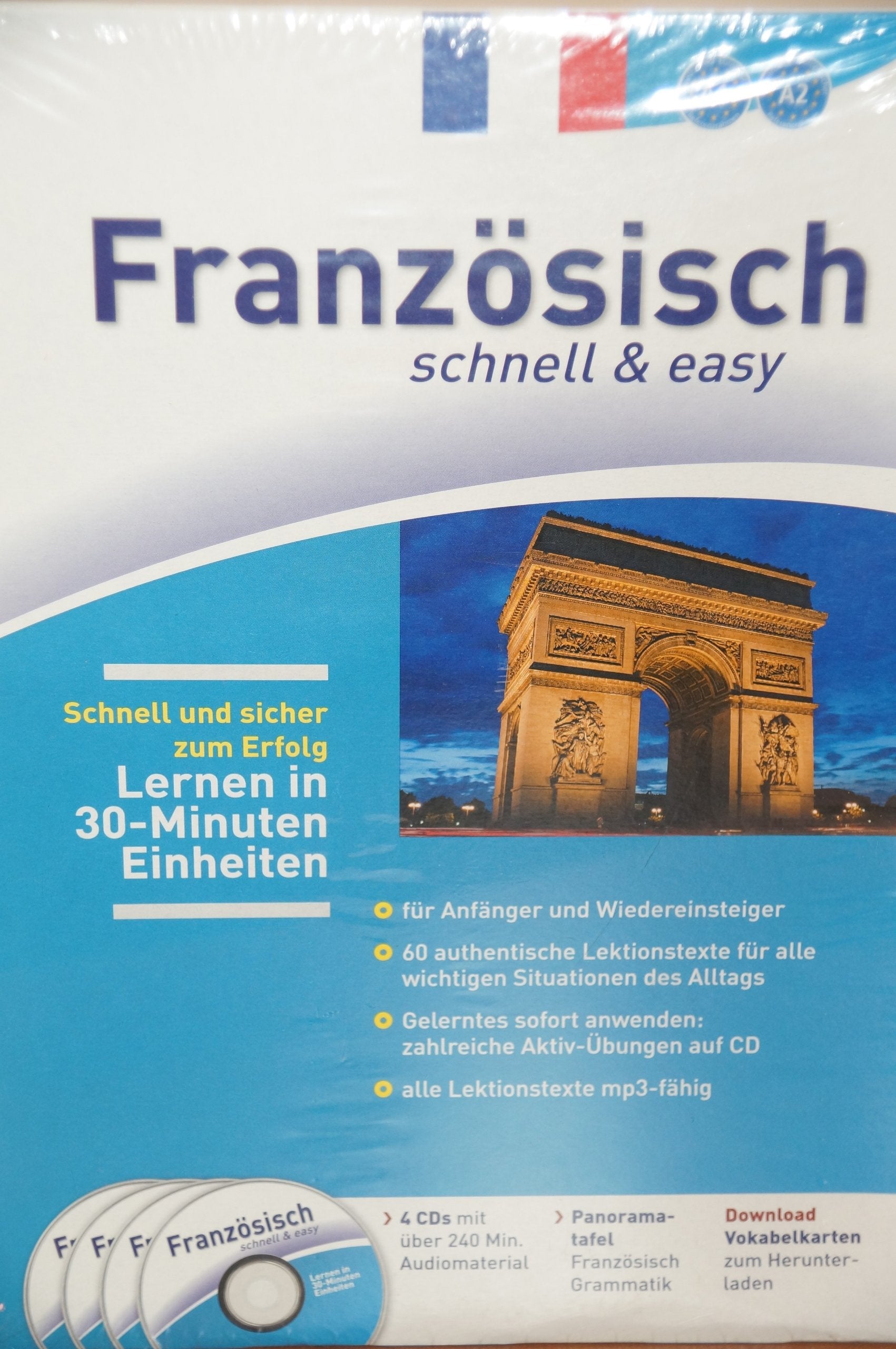 Französisch schnell & easy / 4 CDs mit über 240 Min. Audiomaterial / Der neue Sprachkurs für Anfänger und Wiedereinsteiger! Music