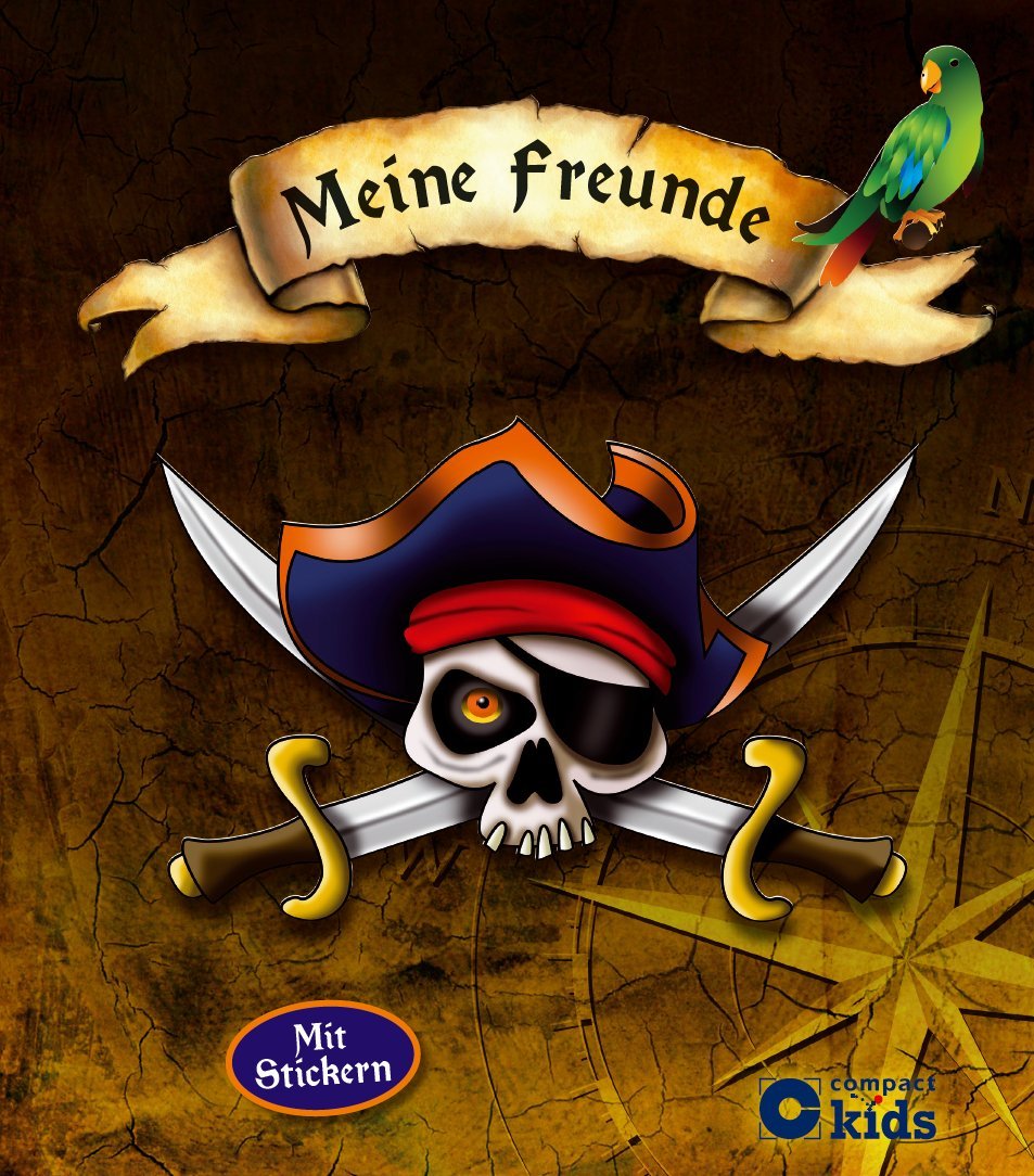 Meine Freunde: Piraten: Freundebuch mit Stickern für Piraten-Fans Living & Furnishing