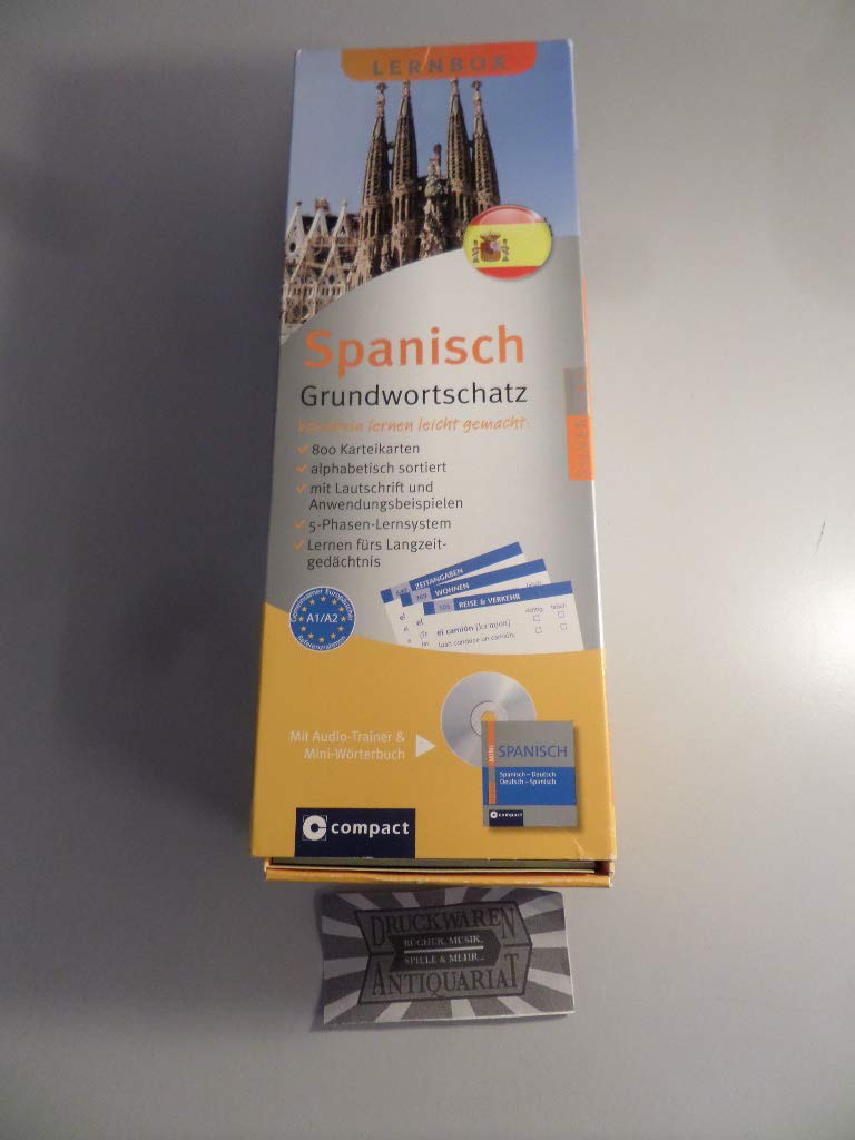 Lernbox Spanisch Grundwortschatz Foreign Languages ​​& Dictionaries